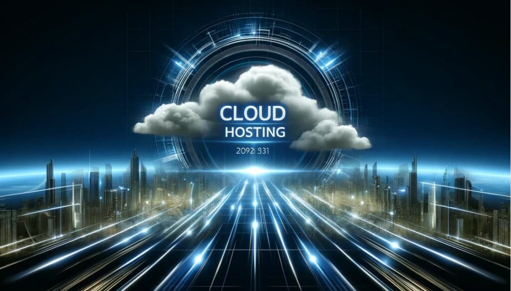 What is cloud hosting