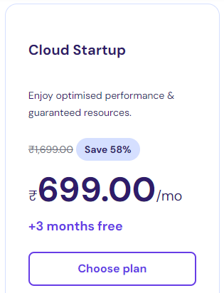 Cloud Start up