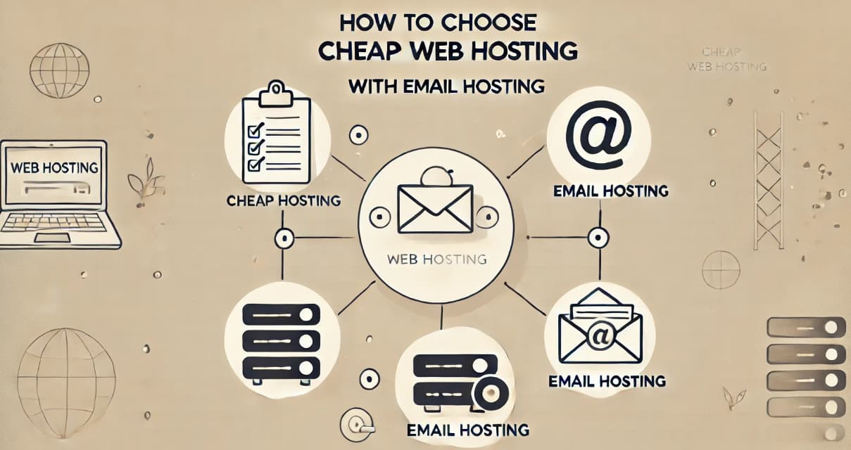 How to choose the right cheap web hosting with email hosting