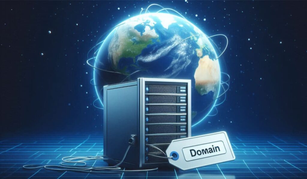 What is web hosting vs domain